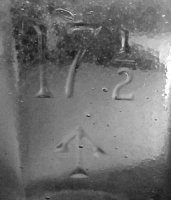 close-up Square Apothecary 17 1/2