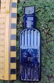 Square blue poison 2oz N